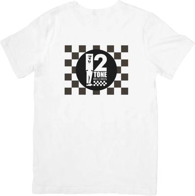 2 TONE SKA Музыка Унисекс Футболка из качественного хлопка Белая.