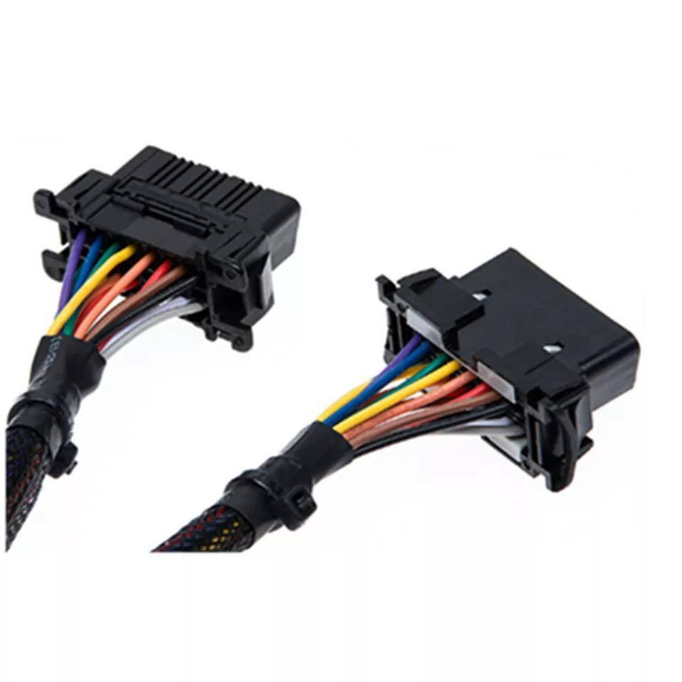 Удлинительный кабель OBD 1 - 2 с плетеной сеткой для серий Kia и Toyota