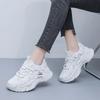 Модные Новые Летние Женские Кроссовки для Бега 2024 Корейский Стиль Повседневная Спортивная Обувь Толстая Подошва Дышащий Верх Для Студентов