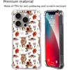 Цветочный чехол для телефона с изображением Шотландской коровы для iPhone 15 Pro max, Милый чехол с узором Шотландской коровы для Девочек Мальчиков Женщин Мужчин для iPhone 15 Pro max, Уникальный Модный
