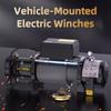 Electric Winch Car Mounted Winch 12V/24V Waterproofing Crane Off-road Automotive Self-Help Electric Hoist Winch Extractor