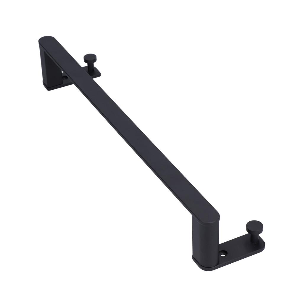 Single Towel Rack Aluminum Alloy 50cm / 20in Wall Mounted Towel Bar for Bathroom Kitchen