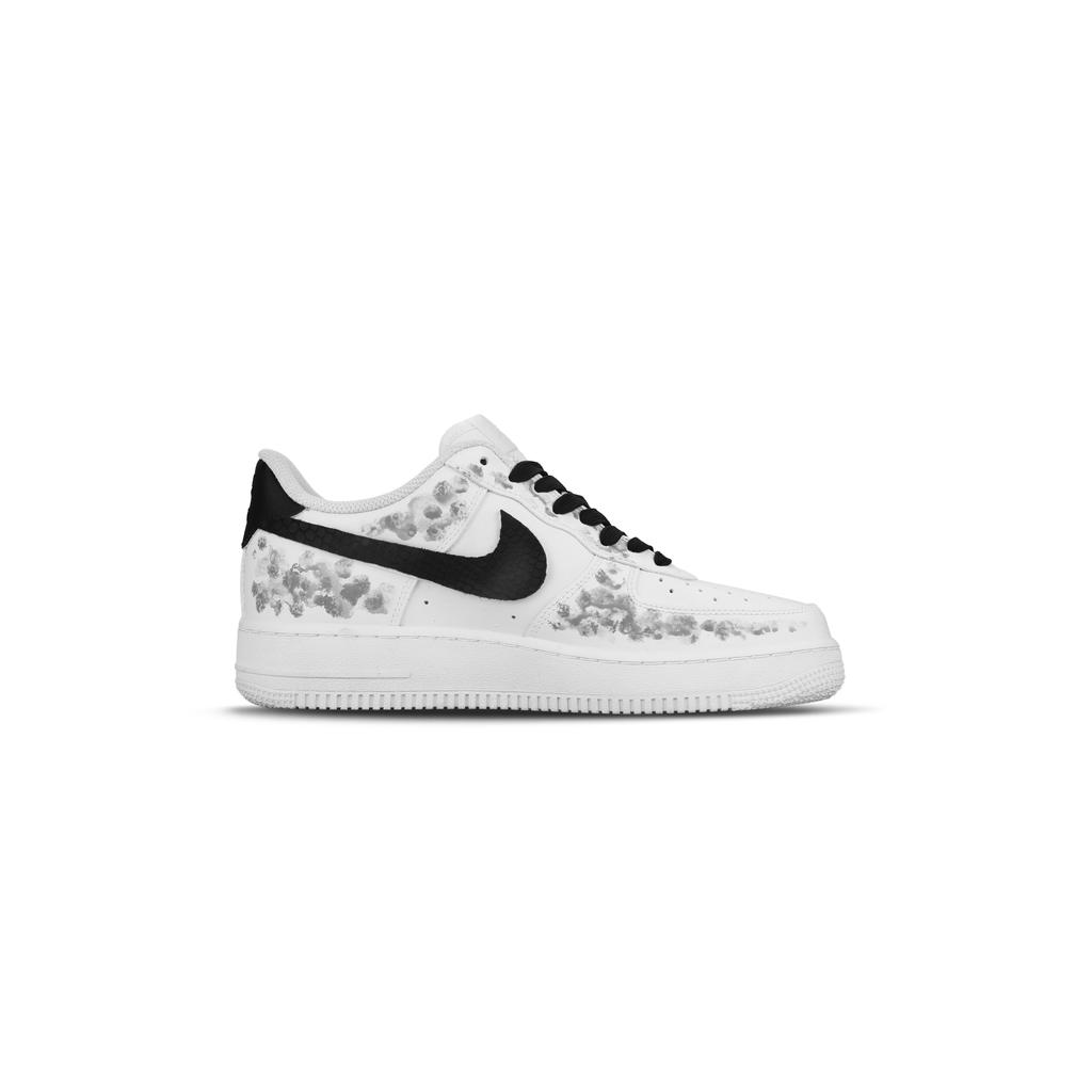 Nike Air Force 1 Low top Skateboard Shoes Unisex White Black CW2288-111(Team1737)