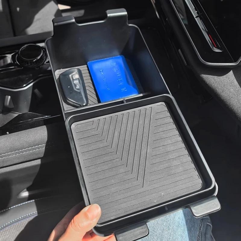 For 2025 VolkswagenTeramont PRO Center Console Organizer Storage Box for Armrest
