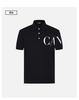 Classic Casual Men's Polo Shirt with Letter Logo