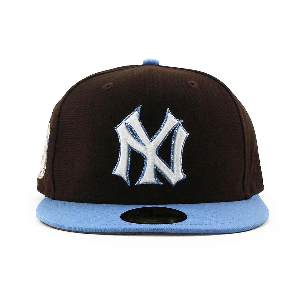 Трендовая цветная кепка New York Yankees MLB 50TH COLOR BRIM NEW ERA NEW YORK YANKEES 5950 с боковым патчем Р-р 7-34 [Б/у]