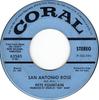 7-дюймовая пластинка ПИТ ФОНТЕЙН San Antonio Rose 62565PROMO Коралловый 1971 Канада Джаз Б/у