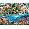 Diamants Painting Animals Zoo Full Drills Diamond Painting Rhinestone Mosaic Diamond Panda Lion Dolphin 3d Cross Stitch