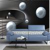 Абстрактная космическая металлическая сфера 3D фотообои Современная гостиная спальня диван ТВ фон домашний декор 3D фреска