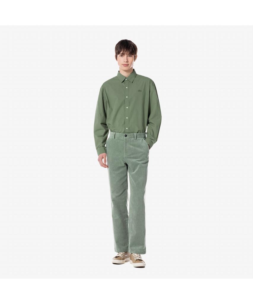 Мужские вельветовые брюки LACOSTE полуширокие Hh432E-54N Bmy