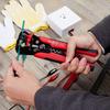 HYCDIYTS Wire Stripper and Electrician's Pliers, 3-in-1 with Wire Cutting, Stripping, and Easy Crimping Functions, Cable Stripper, Automatic Adjustmen