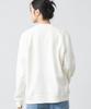 1912 Crew Neck Logo US Fit Regular S Sailcloth Script Logo White 1000049286 LLBean Женская толстовка LLBean,