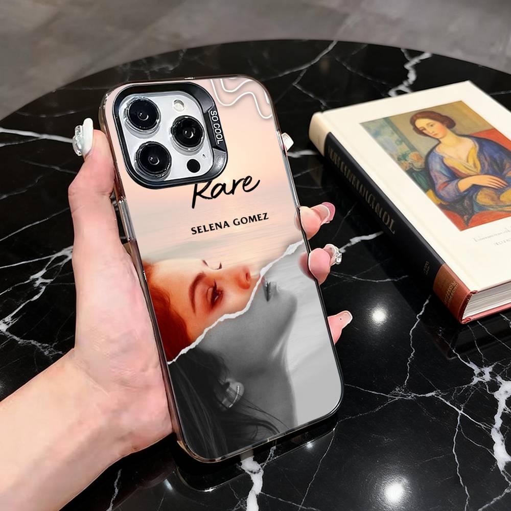 S-Selena Sweet G-Gomez-SG Чехол для телефона для iPhone 17,16,15,14,13,12,11 Plus,Pro Max,XS, Цветной Серебристый Черный Чехол