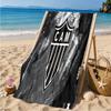 Brugge Emblem Design Beach Towel Microfiber Beach Towel, Lightweight and Quick-Dry, for Summer Travel, Swimming Pool Fan Birthday Gift