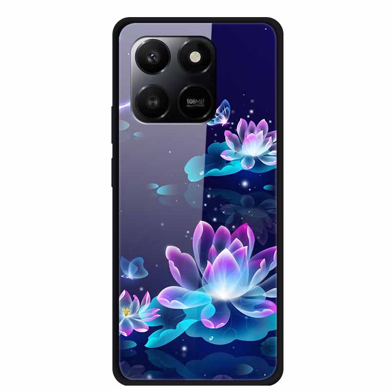 Стеклянная задняя крышка 6,77" для Honor 400 Smart X7d 2025 Чехол Закаленное стекло Чехол для Honor Play 10T 5G Чехол Защитные Fundas Чехлы
