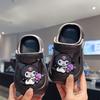 Summer Kids'Casual Shoes Sandals  Cartoon shoes Summer Shoes For Girls Soft Bottom Anti-slip Blue Pink Shoes