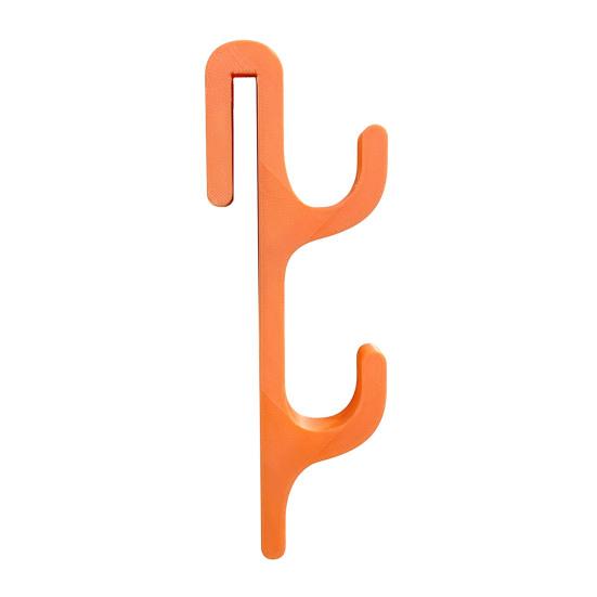 Yousheng Крючок для душевой двери без сверления, защита от царапин, универсальный размер, вешалка для ванной, легкая установка, органайзер для ванной