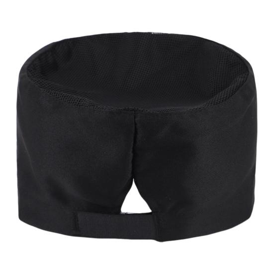 Chef Hat Unisex Kitchen Hat Hotel Restaurant Cook Cap Good Breathability Hollow Mesh Top Waiter Chef Work Cap Workshop Factory Hat