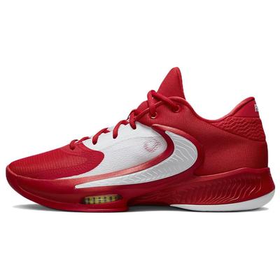 Кроссовки Zoom Freak 4 TB University Red Unisex белые DO9679-600