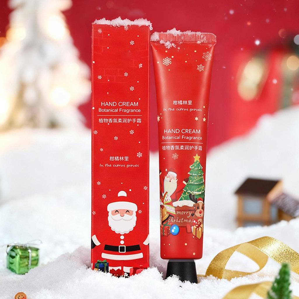 Christmas Plant-based Scented Hand Cream, Christmas Hand Moisturizing Hand Cream, Winter Moisturizing And Reducing Dryness.