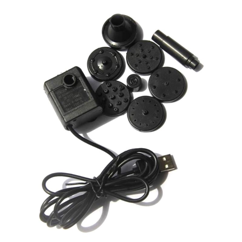 Solar Bird Bath Fountain Pump Commonly Used Aquarium Oxygen Aerator 2W 6V Solar Powered Fountain Air Pump