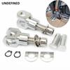 Motorcycle Foot Peg Mount Footrest Supports Clevis Hardware Kit For Harley Softail FXST Low Rider Super Glide FXR FX 29mm Chrome