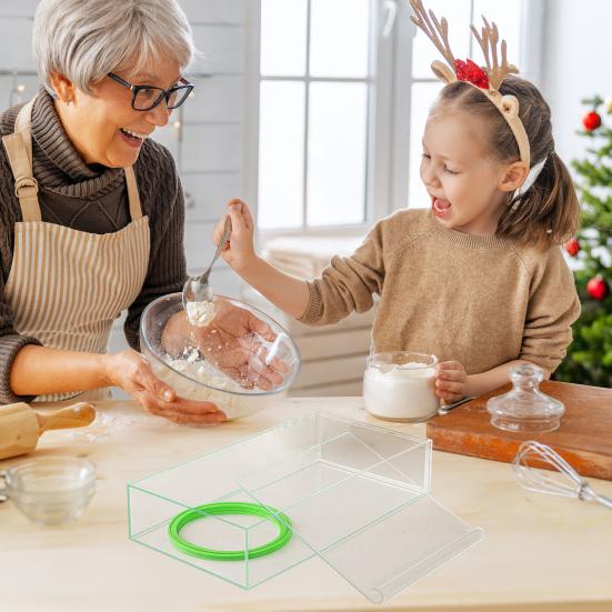 Круглая форма для выпечки, пластиковый резак для печенья без BPA, формочка для теста, для блинов, кухонный гаджет для DIY выпечки
