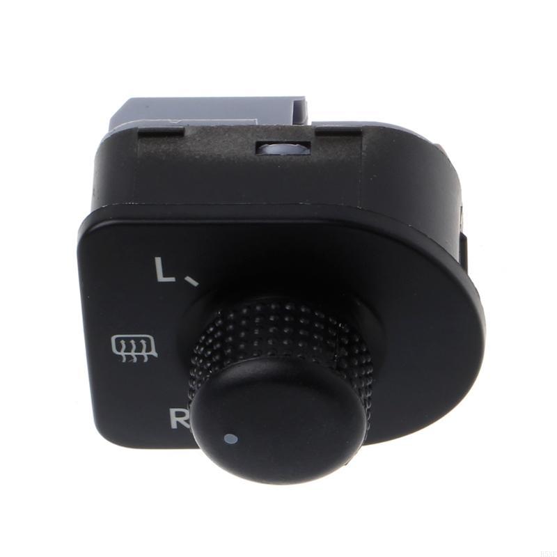 2025 Новый износостойкий переключатель бокового зеркала автомобиля Замена 1J1959565F Черный Кнопка регулировки Ручка Замена Легко установить