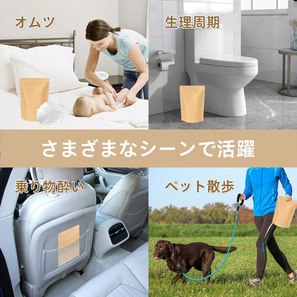 Ganydet Прочные Санитарные Без запаха Мешки для мусора с возможностью повторного запечатывания Этикетка Санитарные 30 20x30см Мешки с защитой от запаха, Мешки, Мешки, Коробка, Мешки,