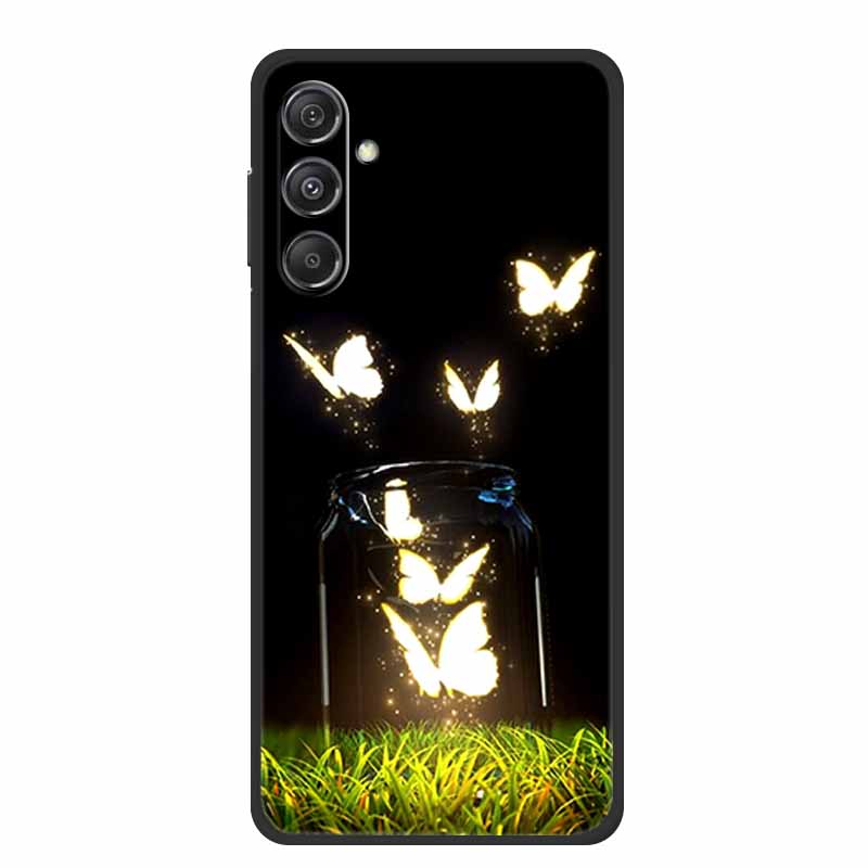 For Samsung A16 5G Phone Case Cover Lion Wolf Tiger Black Silicone Soft Back Cover Cases For Samsung Galaxy A16 Case A 16 Coque