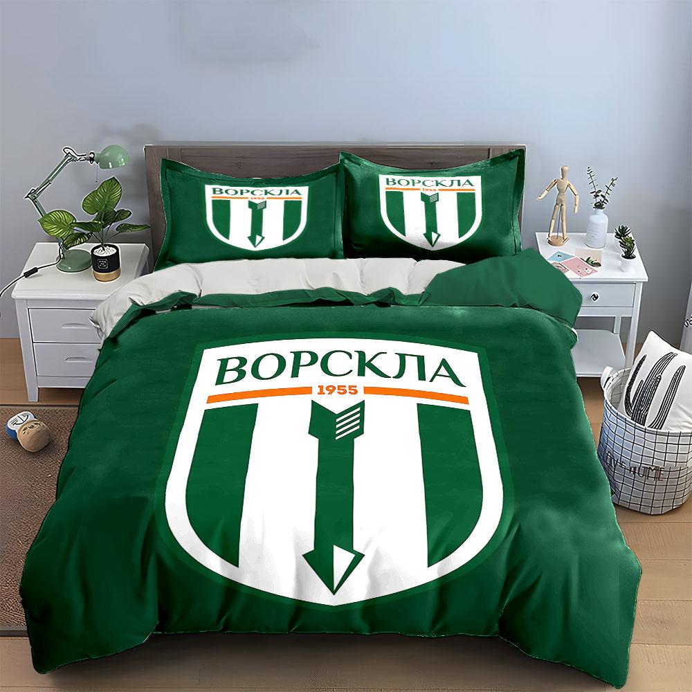 Green Shield Pattern Bedding Set Bedding Duvet Cover Set Duvet Cover Pillowcases (1 * Duvet Cover 2 * Pillowcases, without duvet insert)