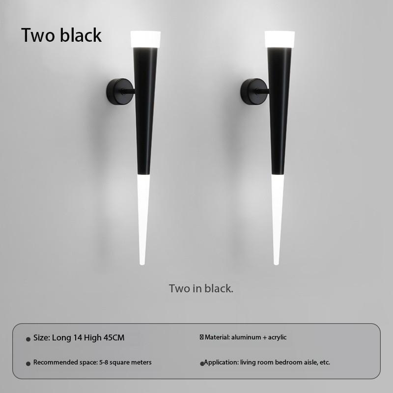 Nordic Minimalist Line Настенный светильник Современный светодиодный настенный светильник для гостиной, прикроватный светильник для домашнего интерьера, настенные бра, декоративная мебель