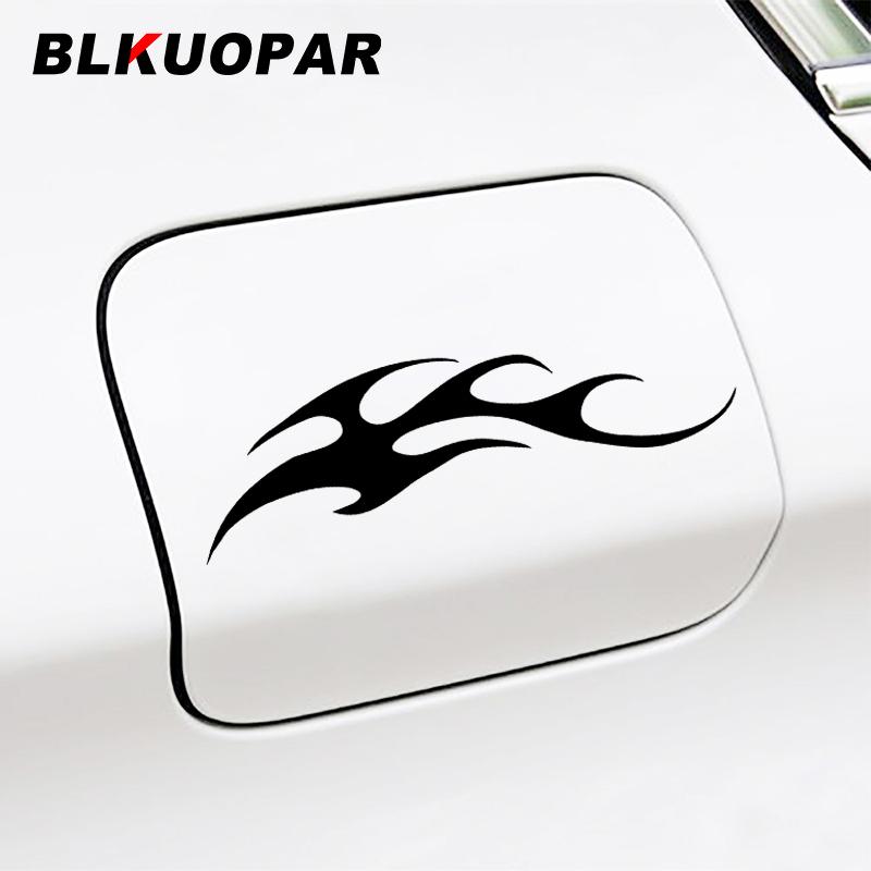 BLKUOPAR for Tribal Flame Car Stickers Sunscreen Occlusion Scratch Decal Vinyl Trunk Skateboard Bicycle Decor Car Door Protector