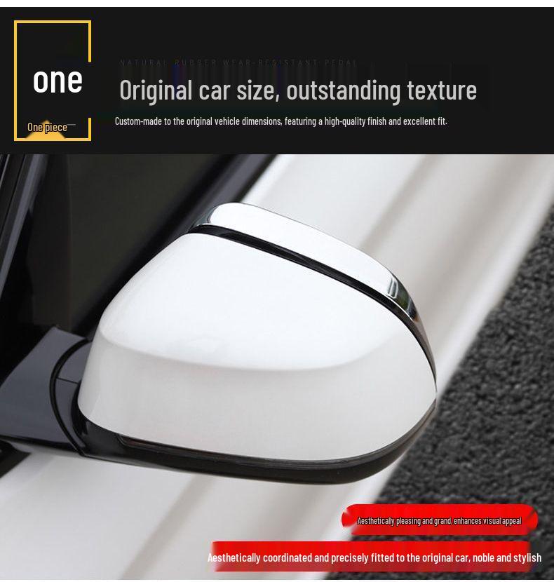 BMW X5 X6 X7 (2015-2024) Rearview Mirror Sun & Rain Shield Visor