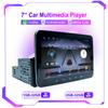 Беспроводной мультимедийный проигрыватель Apple Carplay и Android Auto, универсальный однодиновый 7-дюймовый сенсорный экран в стиле Benz, GPS-навигация FM