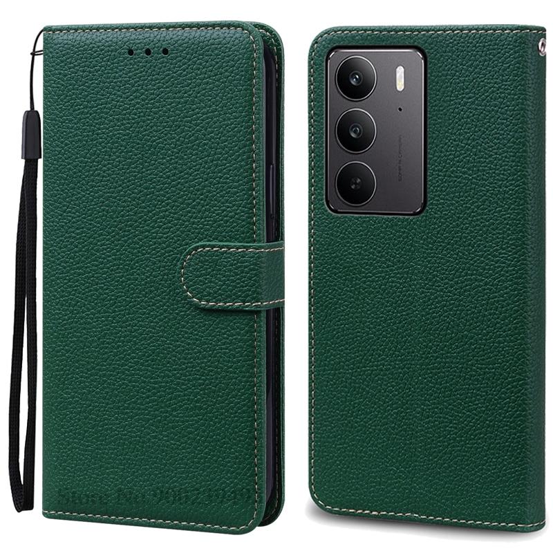 Для Realme 14X 5G Чехол Ударопрочный Кожаный Чехол-книжка Кошелек Для Realme 14X 5G Чехол Coque Fundas Оболочка
