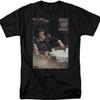 2Bhip Scarface 1983 Gangster Crime Drug Movie Tony Montana Sit Back Adult T-Shirt Black