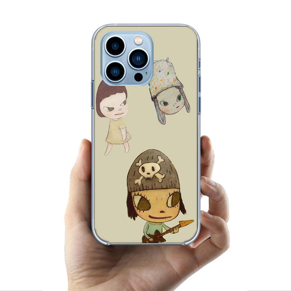 Cute Nara Yoshitomo Art Cases Phone Case For Iphone 17E 16E 17 Air 16 Pro Max 15 Pro 14 Plus 11 13 12 Mini Cover Cases Compatibl