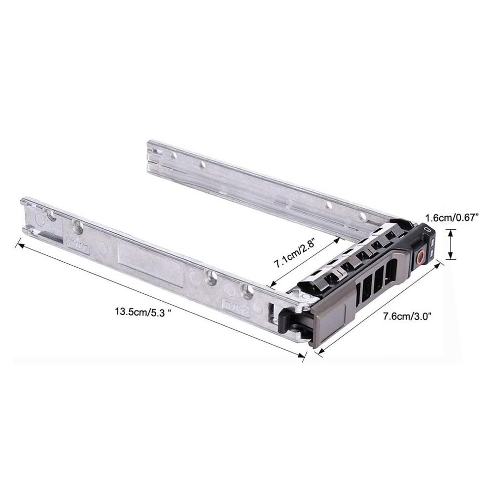 2.5" SAS SATA Hard Drive Caddy 4Pack For Dell R720 R730 R730XD R430 R930 R620 R820 T420