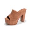 Women Sandals Platform Shoes Clogs Chunky Super High Heels Pumps Female Flipflop Slippers Sexy Sandalias