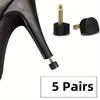5Pairs Ladys Shoe Heel Protectors - Durable Repair Solutions & Comprehensive Care Kit Provide Long-Lasting Protection for Your Heels