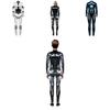 Stretchy Robot Armor Print Halloween Cosplay Jumpsuit Bodysuit Costume