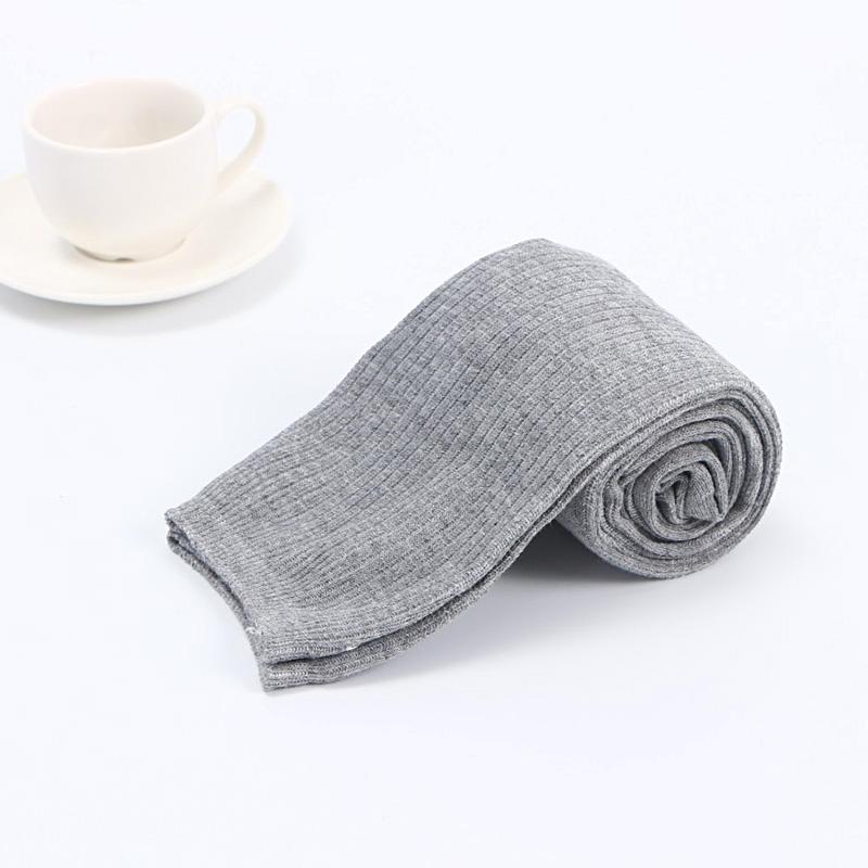 1 пара мягких зимних гольфов в вертикальную полоску для колледжа, длинные теплые гольфы