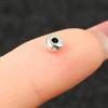 100pcs/set Handmade Silver Crafts Bracelet Components Spacer Beads DIY Tool Jewelry Making