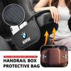Leather Car Elbow Support Storage Box Armrest Cushion With Pocket For BMW M Performance E36 E46 E60 E90 E91 E92 E93 F30 F20