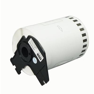 Совместимая с Brother DK-22246 черная термолента для этикеток