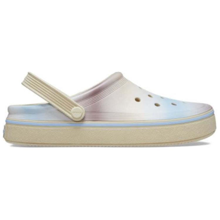 Crocs Пластиковые кроксы для улицы унисекс Костяные 208984-2Y3