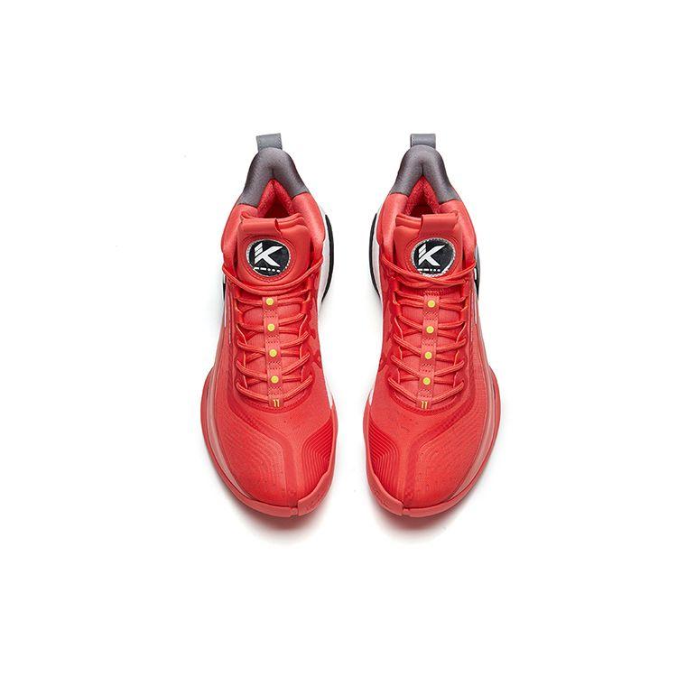 Anta Баскетбольные кроссовки KT7 April Fools Day Nitrogen Technology Rebound High-Top Мужские баскетбольные кроссовки Red Gray 112221101-7