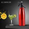 Manual 1L Soda Siphon CO2 Dispenser WATER Bubble Generator Cool Drink Cocktail Soda Machine Aluminum Bar DIY Soda Maker