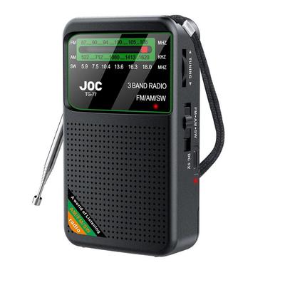 Мини портативное радио AM/FM/SW, перезаряжаемый динамик, приемник с HD-экраном
